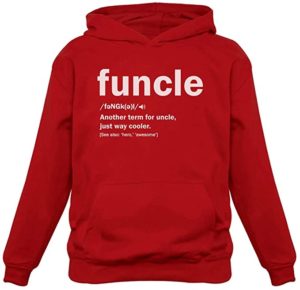 Uncles Hooded Sweatshirt Gift For Uncle From Niece