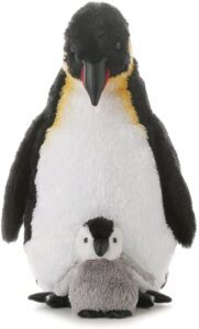 Emperor Penguin With Baby