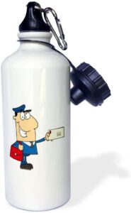 Happy Mailman Water Bottle