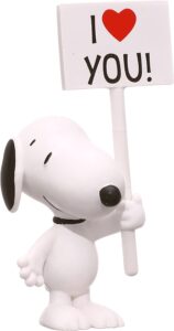 I Love You Snoopy Figure