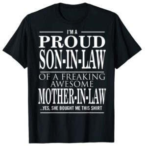 Proud Son In Law Shirt
