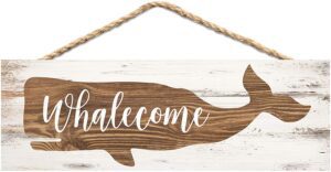 Welcome Whale Decor