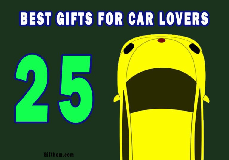25 Unique Gifts For Car Lovers That Will Make Them Feel Thrilled! (June