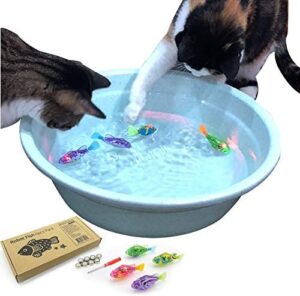 Cat Swimming Fish Toy Birthday Gifts