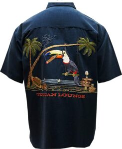 Men's Embroidered Toucan Shirt