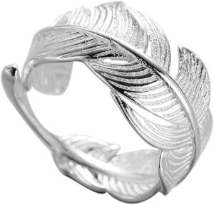 Women Feather Ring