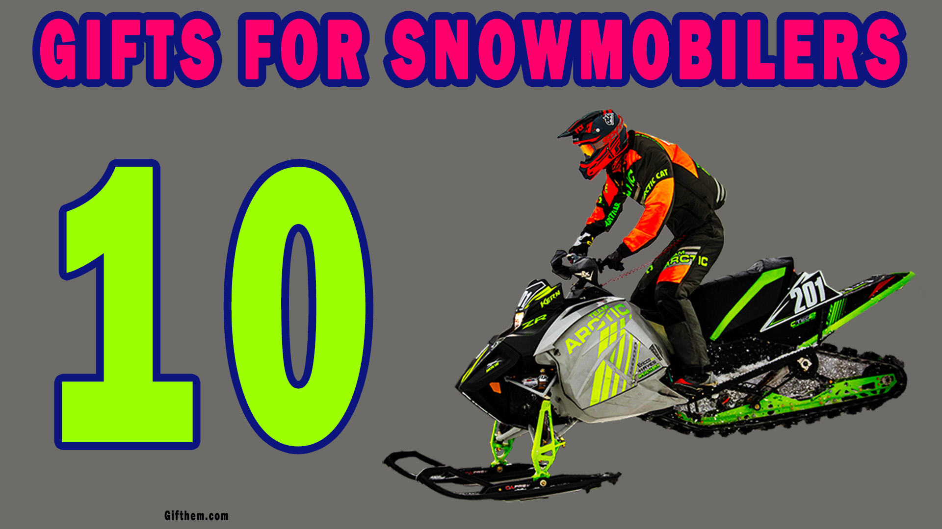 Top Gifts For Snowmobilers