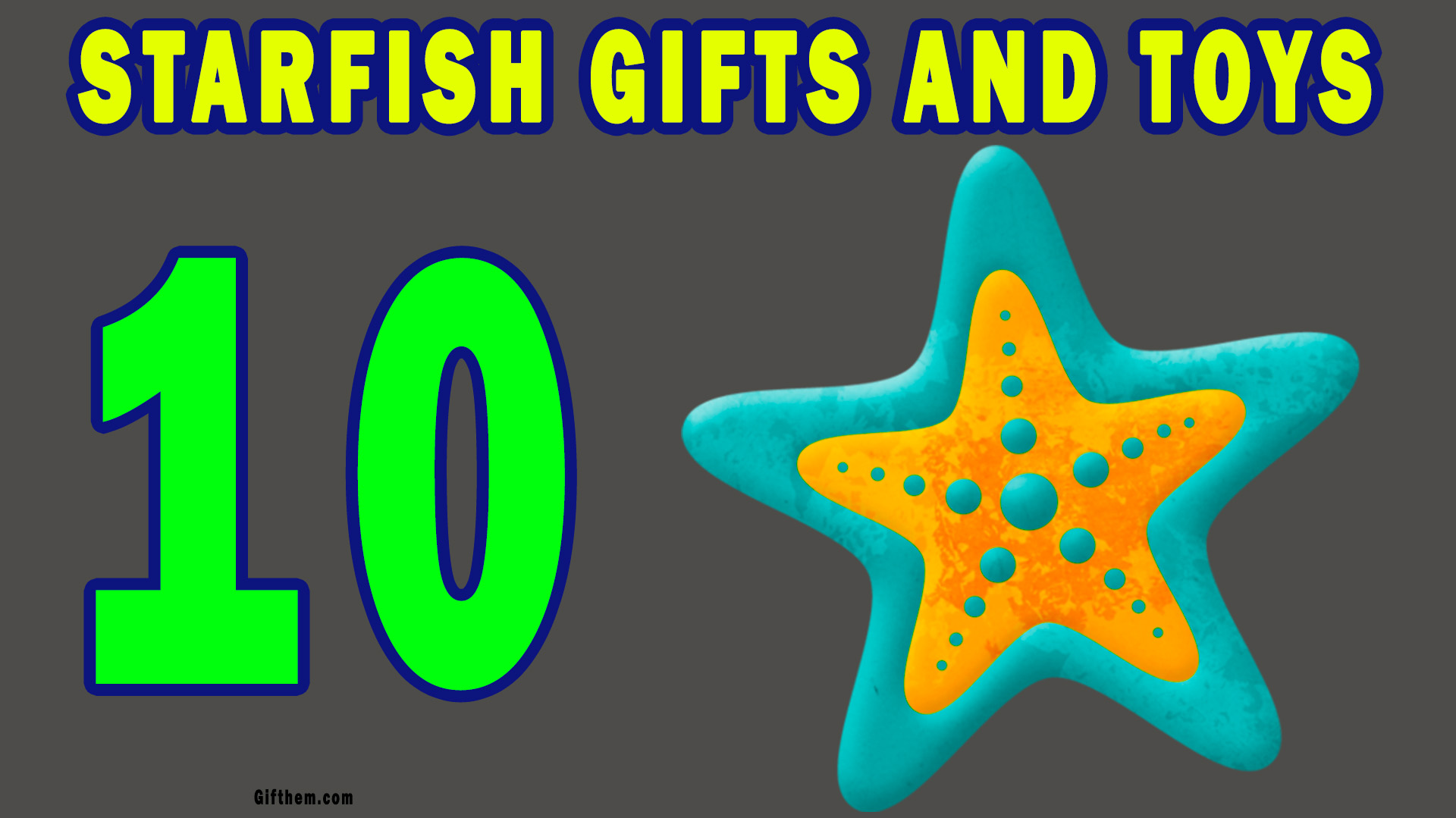Top Starfish Gifts & Toys