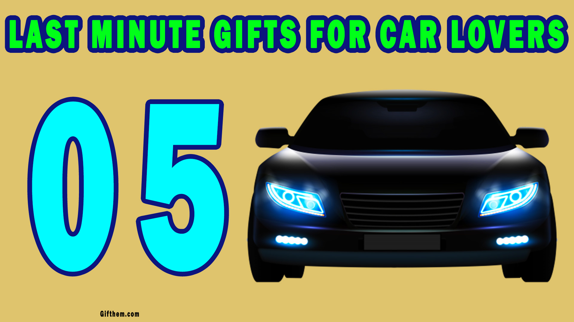 Last Minute Gifts Car Lovers