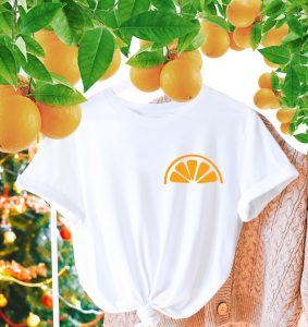 Orange Fruit Shirt Gift For Juice Lovers