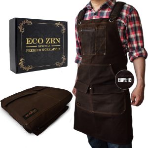 Woodworking Apron Gift For Him and Her