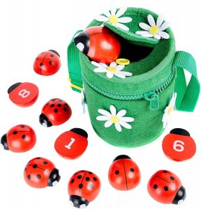 Counting Ladybug Toy Set