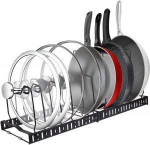 Expandable Pots and Pans Organizer Mother's Day Gifts For Daughter