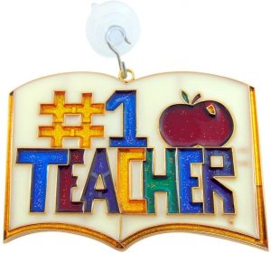 Female Teacher Suncatcher Ornament Gifts