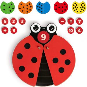 Math Counting Montessori Ladybug Toys