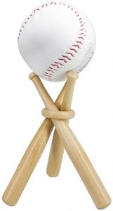 Wooden Baseball Display Stand Holder Gifts For Players
