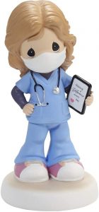 Girl Healthcare Worker Figurine