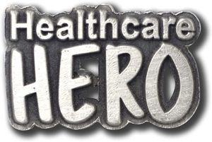 Healthcare Hero Lapel Pin Gift