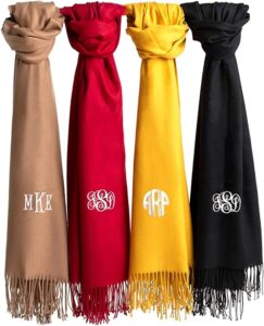 Monogrammed Scarves For Daycare Providers