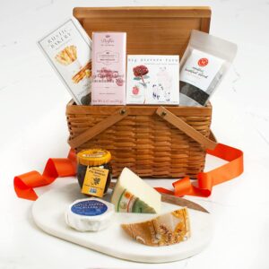 Picnic Day Cheese Gift Basket