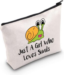 Snail Lovers Cosmetic Bag