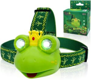 Frog Headlamp Toy Flashlight