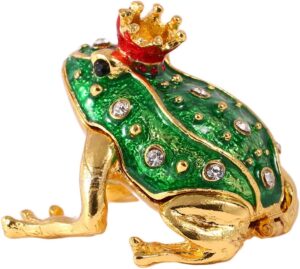 Jeweled Crown Trinket Box