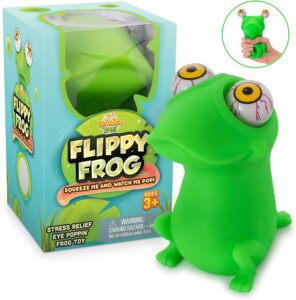 Squishy Eye Popping Flippy Frog