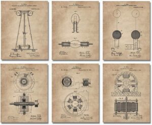 Tesla Patent Print